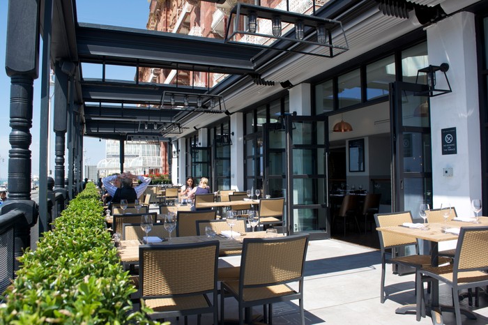 The Salt Room Terrace The terrace at The Salt Room