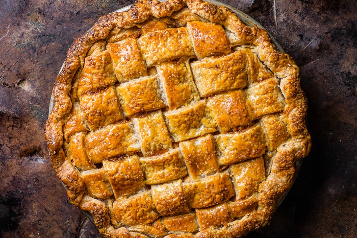 Whisky and Rye Salted Caramel Apple Pie Recipe