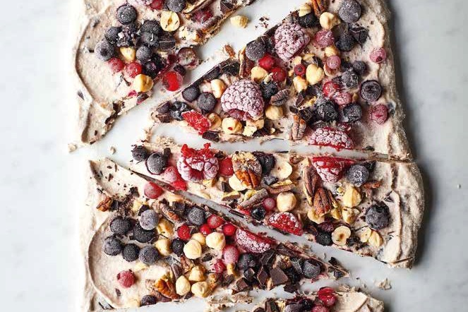 frozen yoghurt bark by Shivi Ramoutar