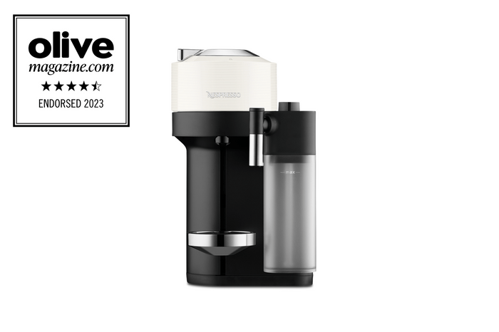 Nespresso Vertuo Lattissima Nespresso Vertuo Lattissima product image with olive accreditation badge