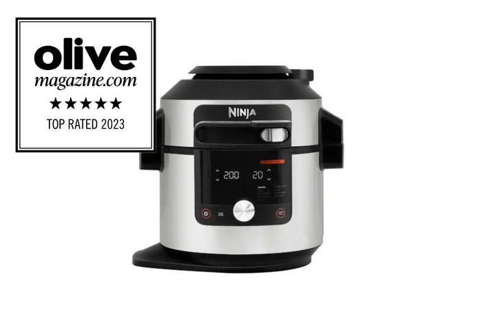 Ninja Foodi MAX 15-in-1 SmartLid Multi-Cooker with Smart Cook System 7.5L OL750UK product image with accreditation badge