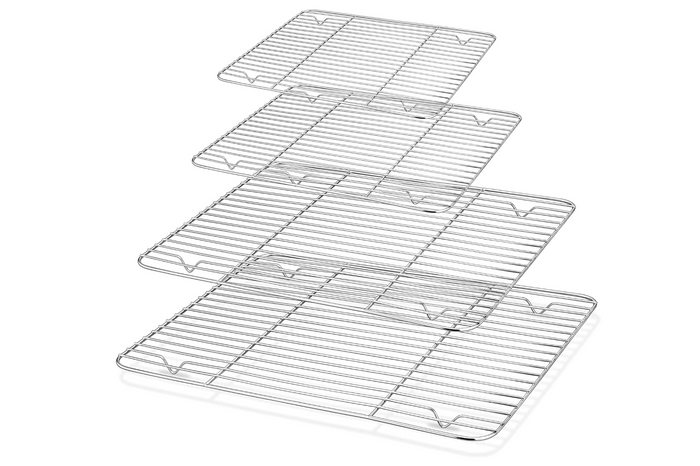 Ondear-cooling-rack four cooling racks hovering on each other